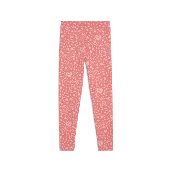 Puma FLAMING LOVE AOP Leggings Pembe Unisex Tayt