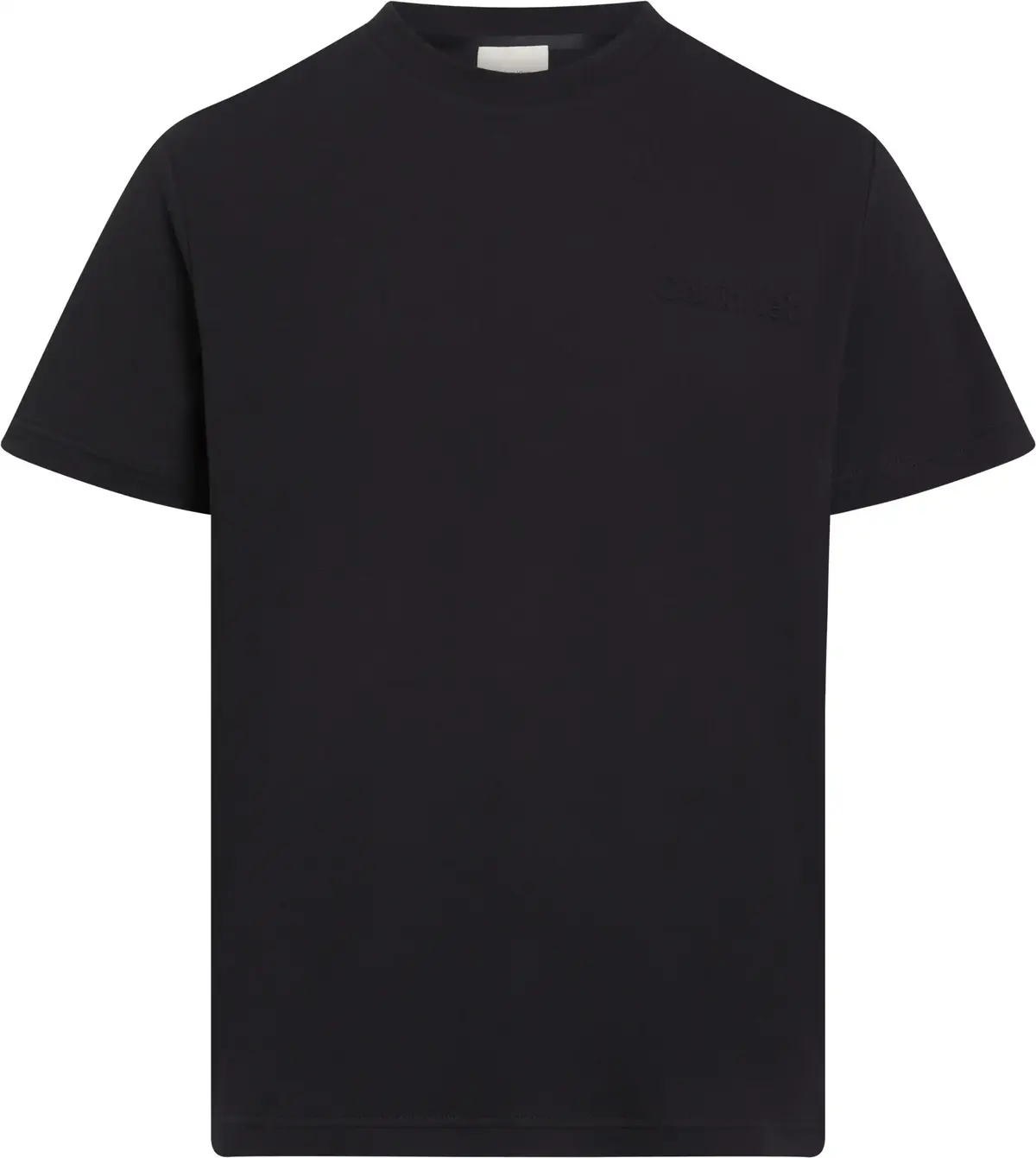 Calvin Klein EMBOSSED LOGO T-SHIR Erkek Siyah T-Shirt
