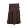 Puma T7 Midi Pleated Skirt Kahverengi Kadın Elbise-Etek
