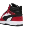Puma Rebound V6 Mid Jr Kırmızı Sİyah Genç Spor Ayakkabı
