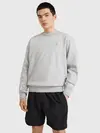 Tommy Hilfiger  TJM REGULAR FLEECE C Erkek Gri Sweatshirt