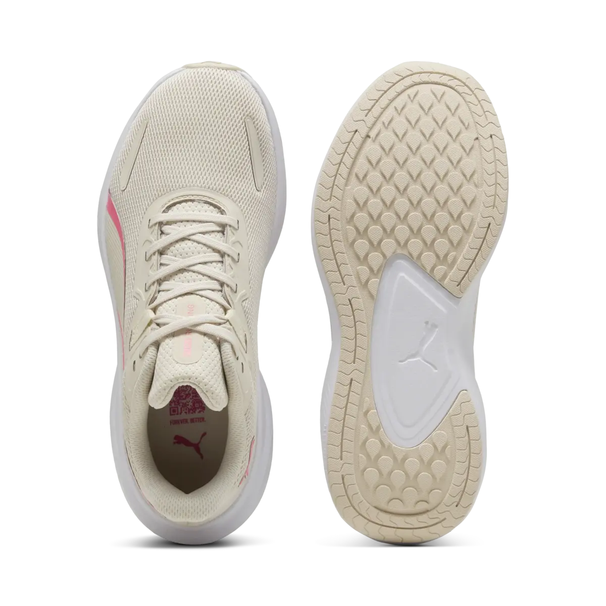 Puma Skyrocket Lite Bej Kadın Koşu Ayakkabısı