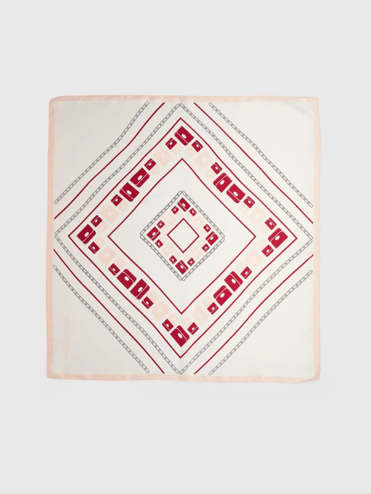 Tommy Hilfiger ICONIC SOFT MULTI BA Kadın Pembe Atkı