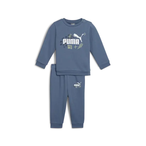 Puma ESS+ PUMA FC Infant Jogger Lacivert Bebek Eşofman Takımı
