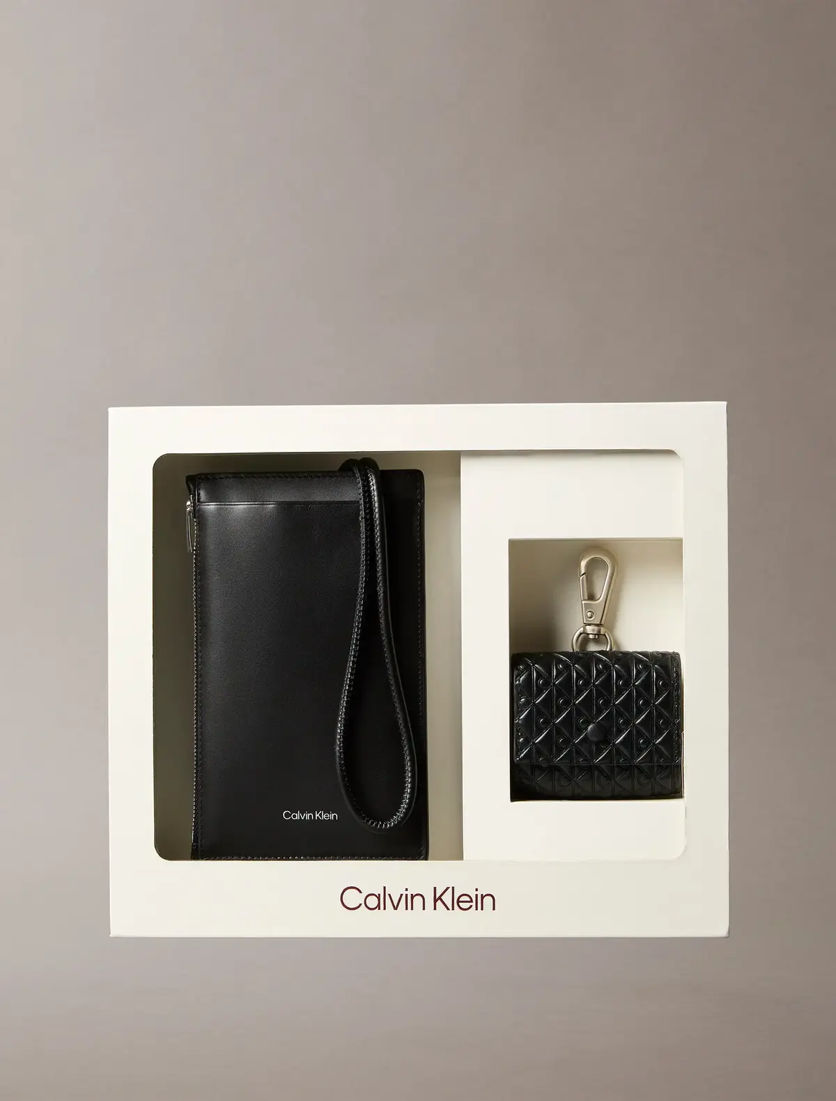 Calvin Klein PHONE BAG + AIRPOD C, UB1 Siyah Telefon Kılıfı