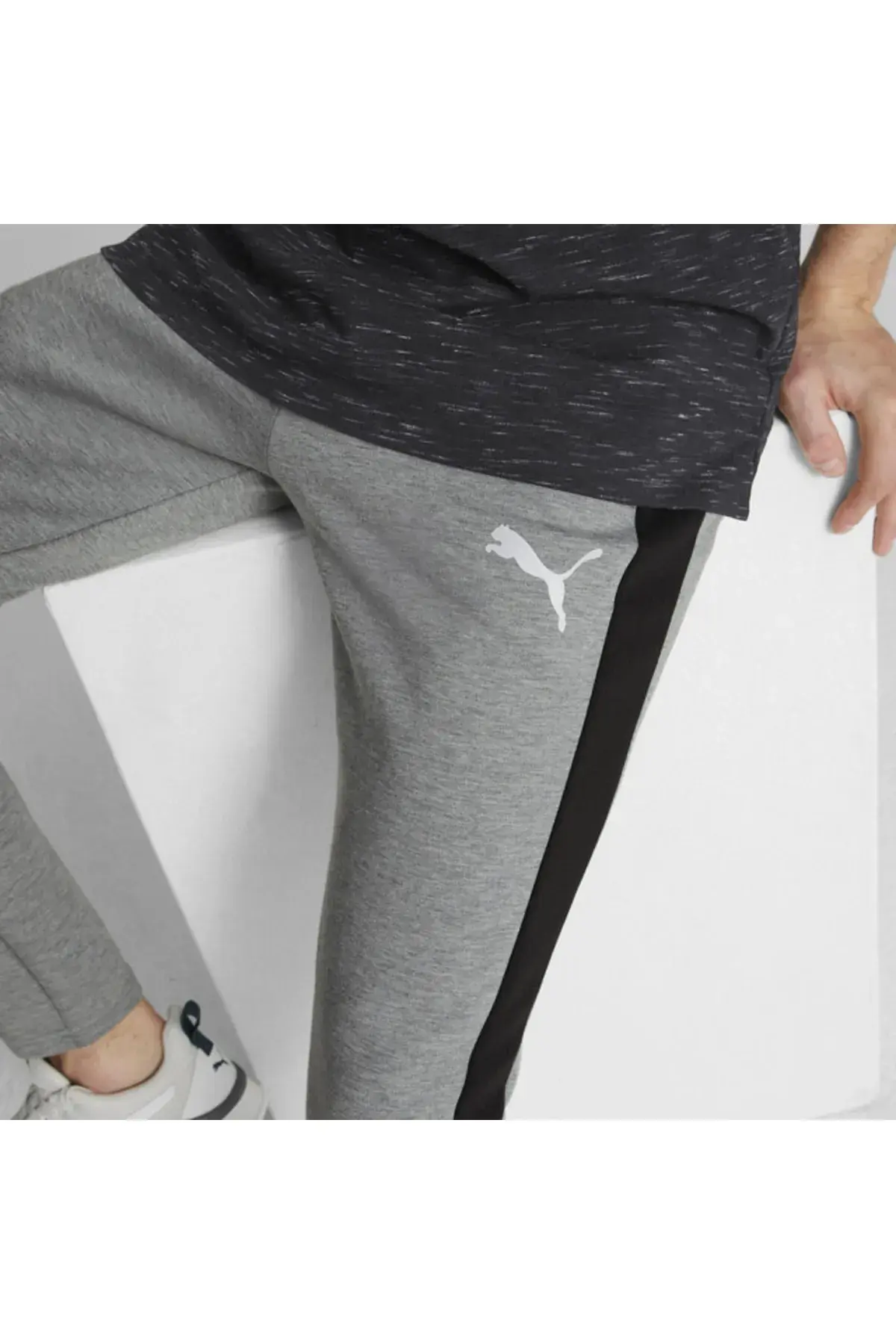 Puma Evostripe Pants Gri Erkek Eşofman Altı