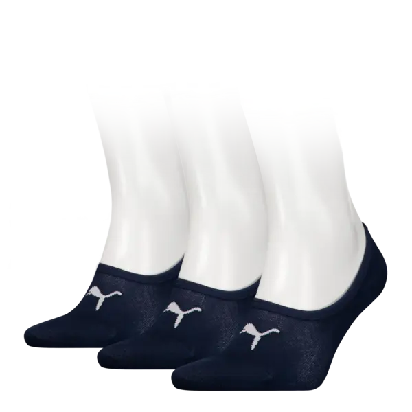 PUMA PUMA UNISEX FOOTIE 3P Siyah Erkek 3'lü Çorap