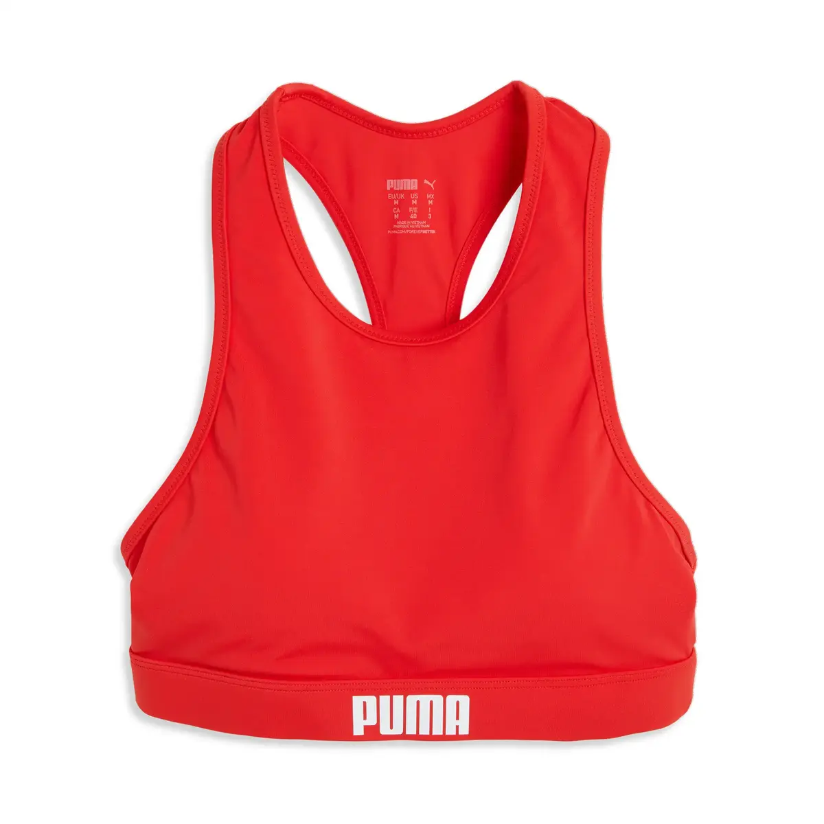 Puma Racerback Top Kırmızı Bikini Üstü