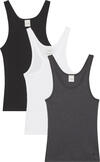 Calvin Klein SCOOP NECK COTTON TANK 3PK Gri Kadın T-Shirt Calvin Klein SCOOP NECK COTTON TANK 3PK Gri Kadın T-Shirt