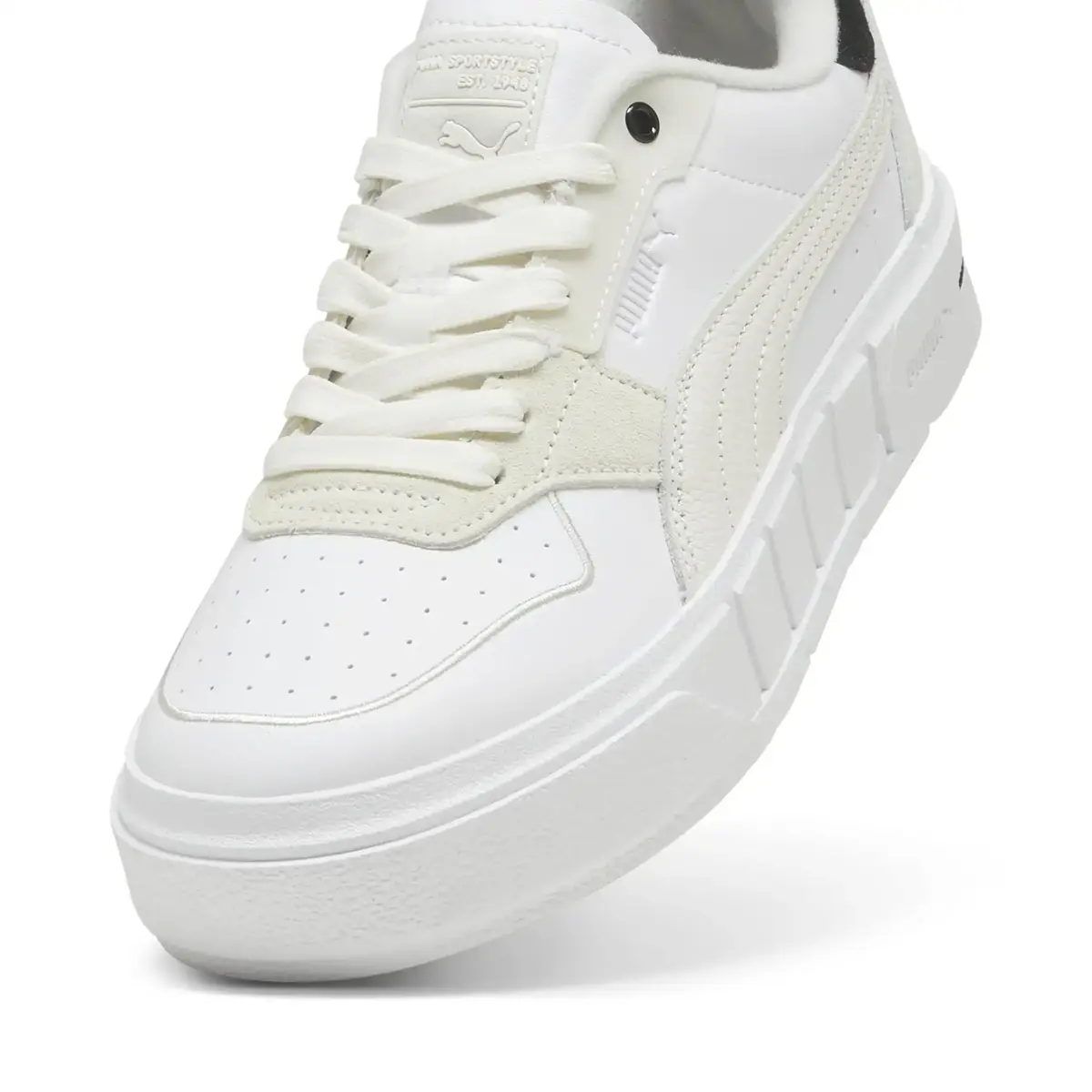 PUMA Cali Court PureLuxe Wns Beyaz Kadın Günlük Spor Ayakkabı