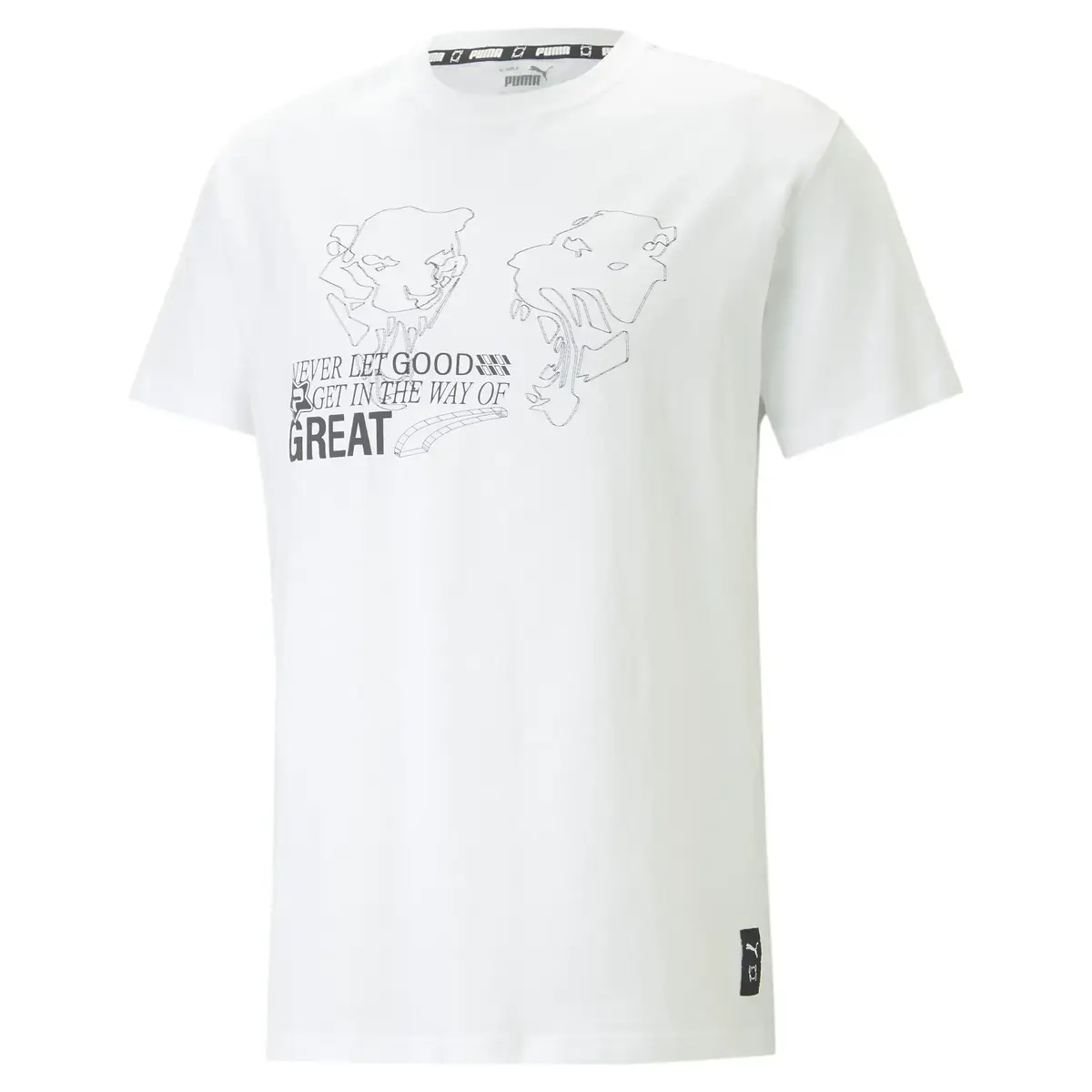 Puma New Era Tee 3 Beyaz Erkek T-Shirt