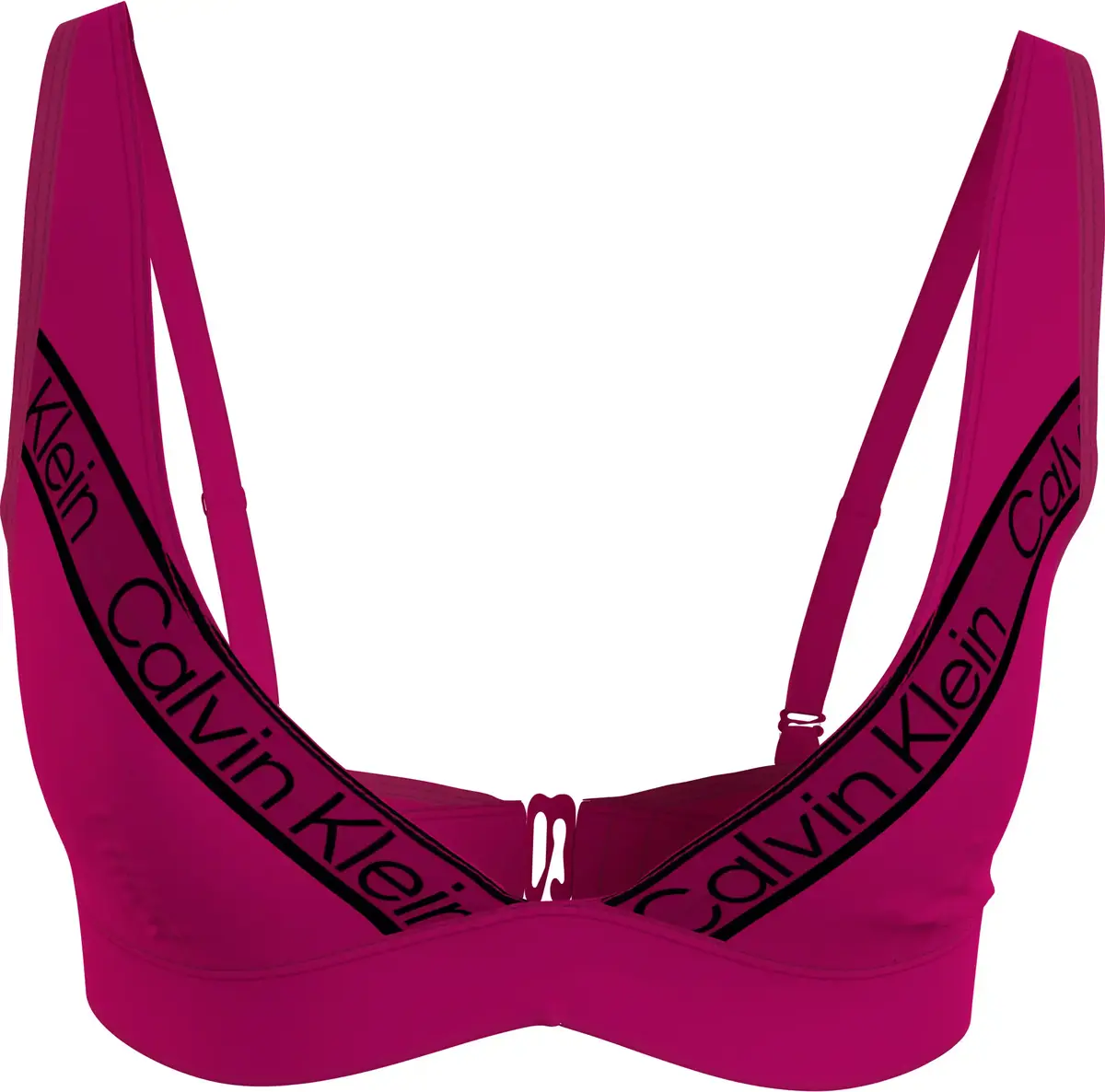 Calvin Klein TRIANGLE HIGH APEX-R Kadın Pembe Bikini Üstü