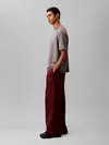 Calvin Klein PREMIUM TERRY CK Bordo Erkek Eşofman Alt
