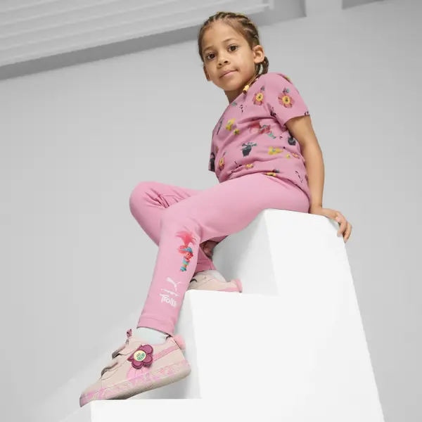 Puma X TROLLS Leggings Pembe Kız Çocuk Tayt