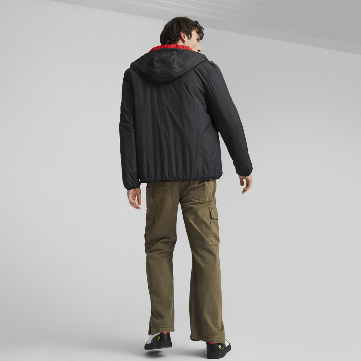 Puma Ferrari Style Rvrsbl PDD Jkt Siyah Erkek Ceket