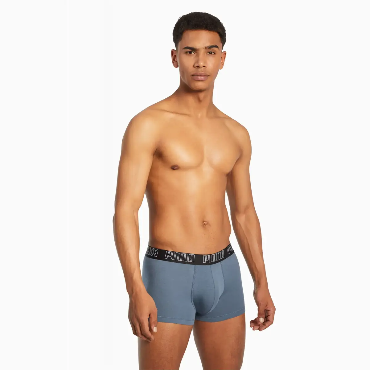 Puma PUMA BASIC TRUNK 2P Mavi Erkek 2'li Boxer