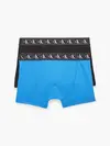 Calvin Klein 2PK TRUNK Erkek Mavi Boxer Set