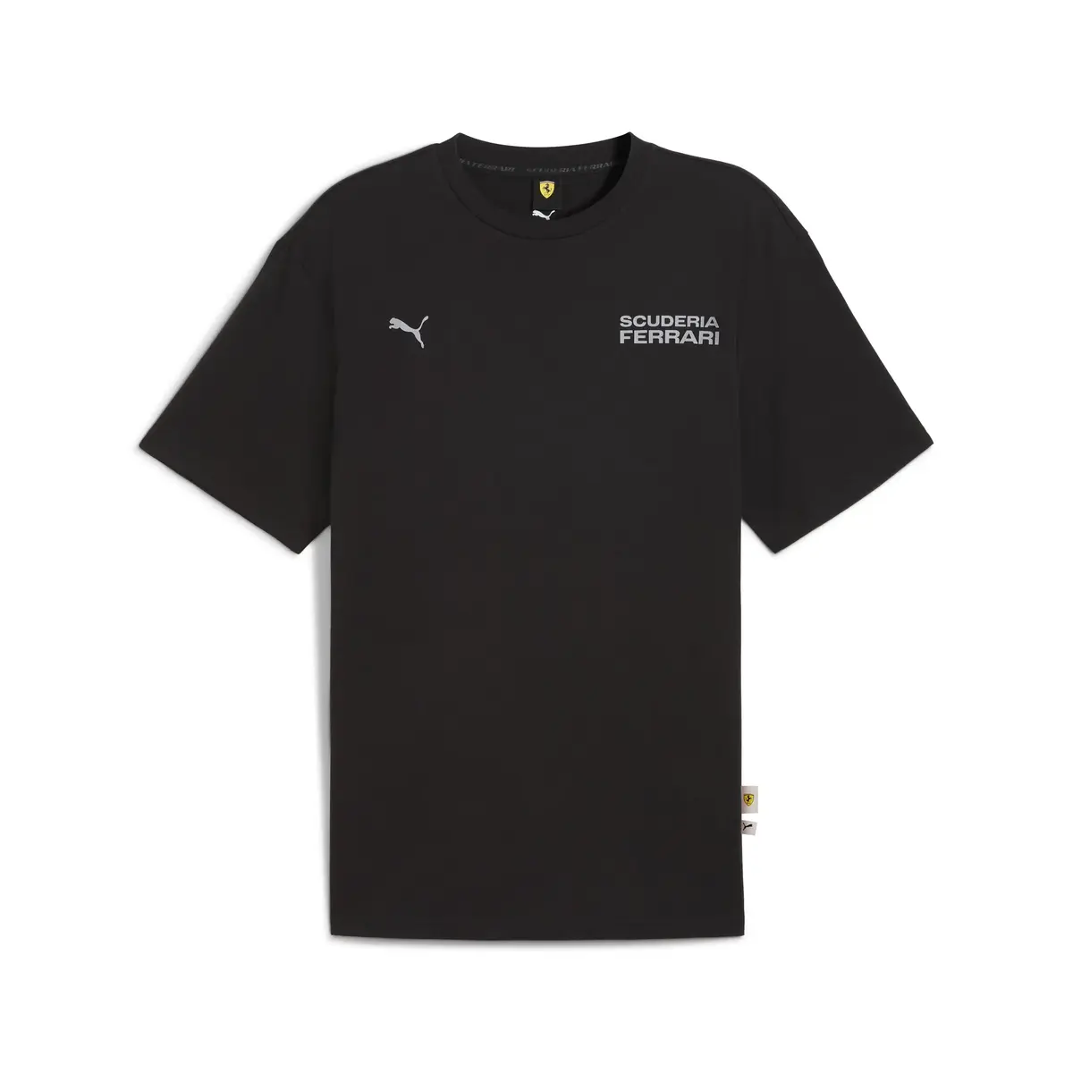 Puma Ferrari Lifestyle Tee Siyah Erkek T-Shirt