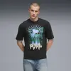 Puma GRAPHIC Tee Siyah Erkek T-Shirt
