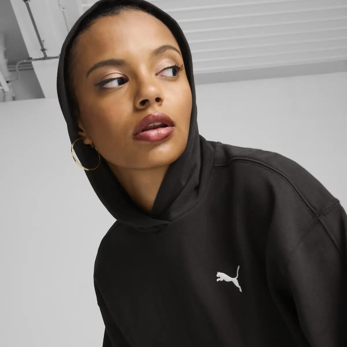Puma HER Hoodie TR Siyah Kadın Hoodie