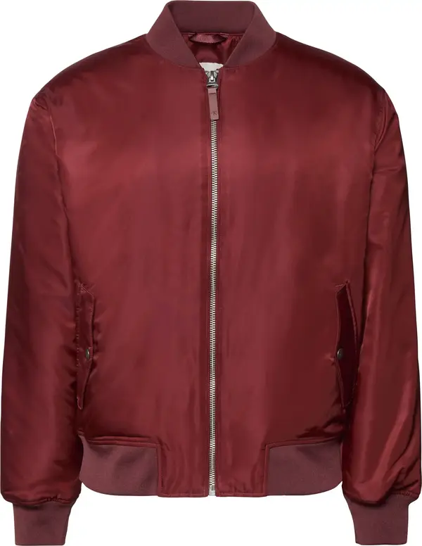 Calvin Klein LS JEANS HERO BOMBER Erkek Kırmızı Mont