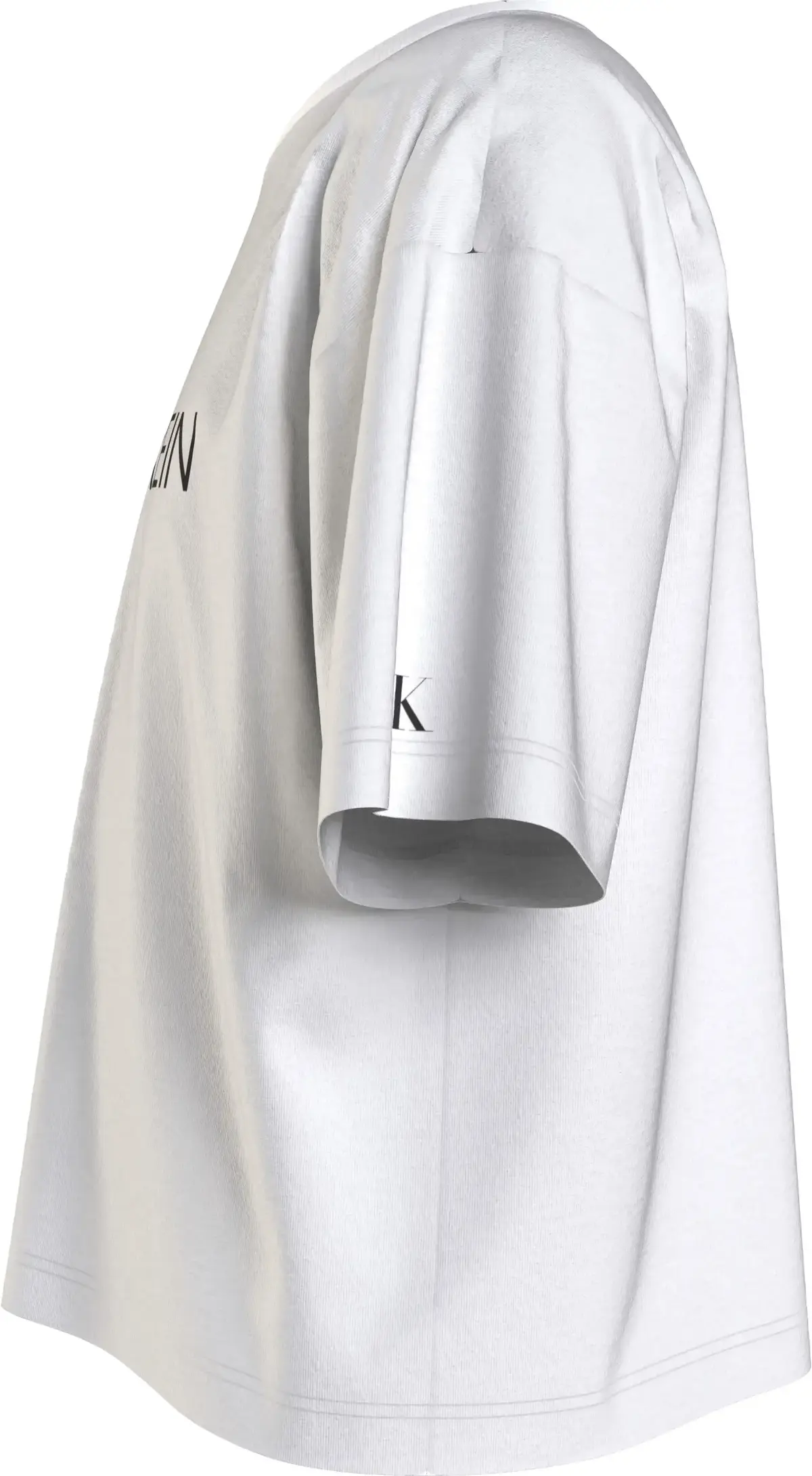 Calvin Klein INSTITUTIONAL LOGO B Kadın Beyaz T-Shirt