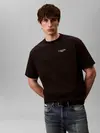 Calvin Klein LOGO BACK PRINT T-SH, UB1, S Siyah Erkek T-Shirt