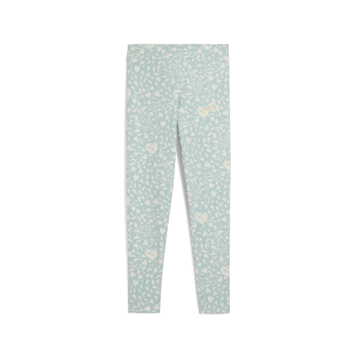Puma FLAMING LOVE AOP Leggings Mavi Unisex Tayt