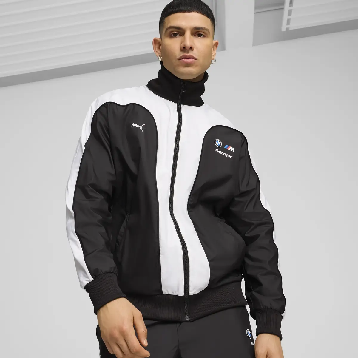Puma BMW MMS Archive Jacket Siyah Erkek Fermuarlı Ceket