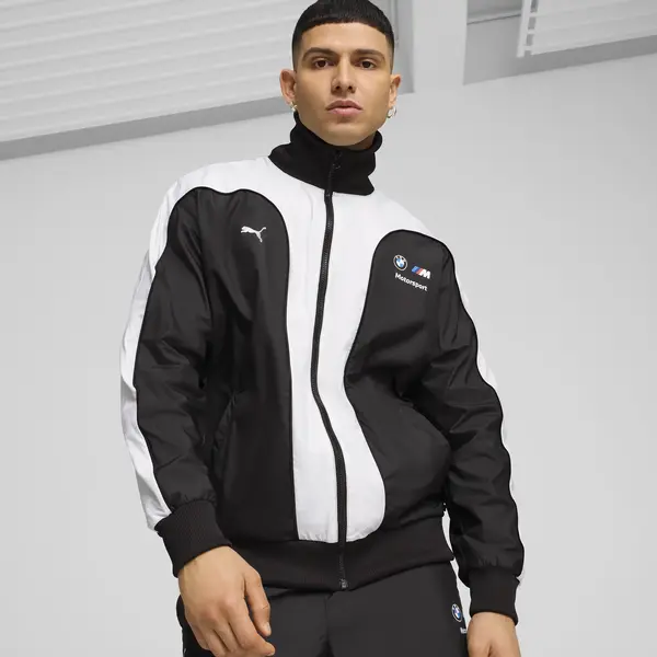 Puma BMW MMS Archive Jacket Siyah Erkek Fermuarlı Ceket