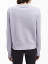 Calvin Klein TONAL EMB GRAPHIC SW Kadın Gri Sweatshirt