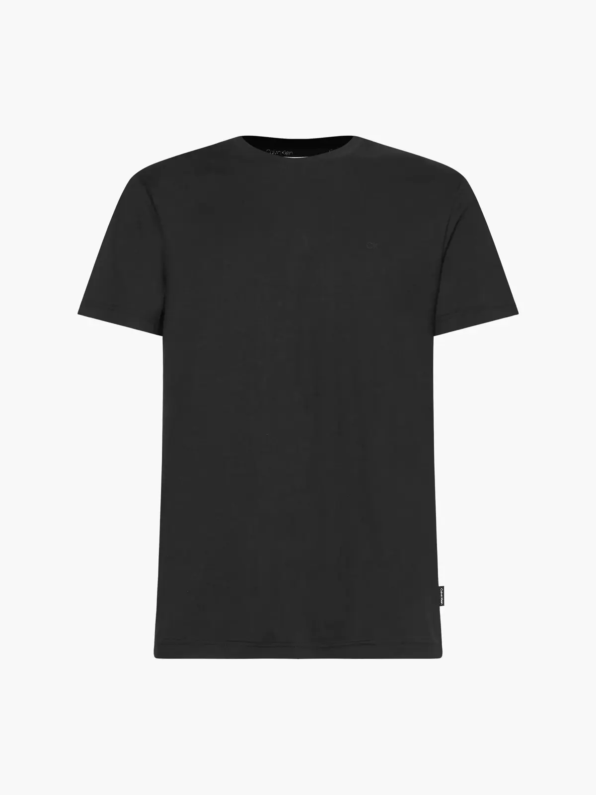 Calvin Klein SMOOTH COTTON T-SHIR Erkek Siyah T-Shirt