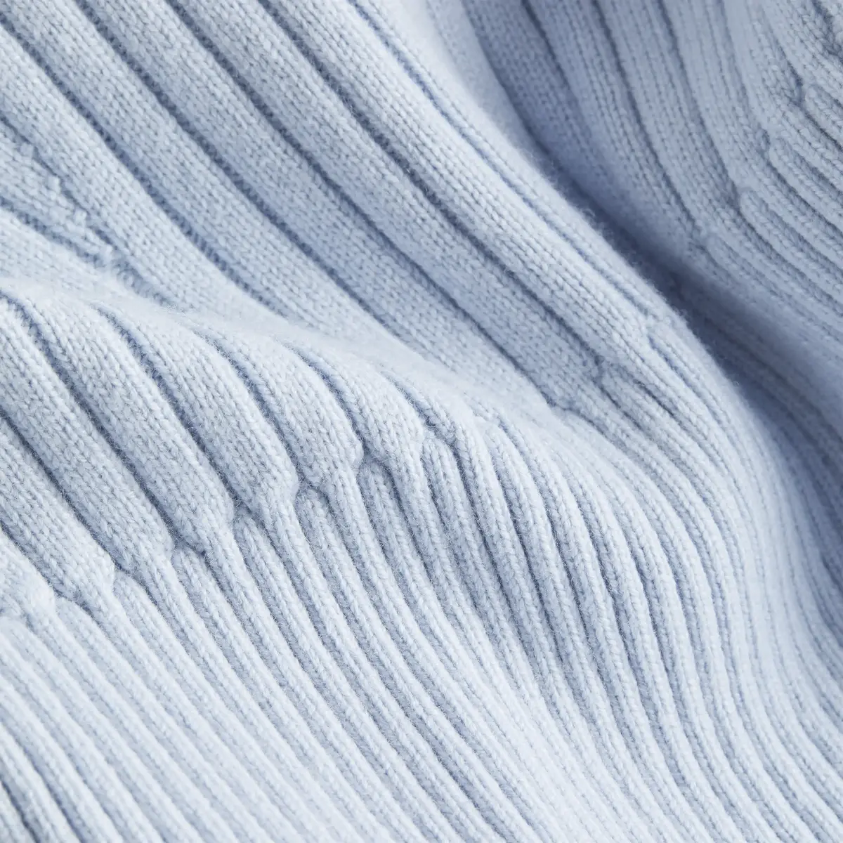 Calvin Klein MONOGRAM EMBROIDERY Kadın Mavi Kazak