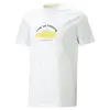 Puma PL Graphic Tee Beyaz Erkek/Unisex T-Shirt