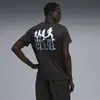Puma M Run Club Graphic Tee Siyah Erkek T-Shirt & Polo