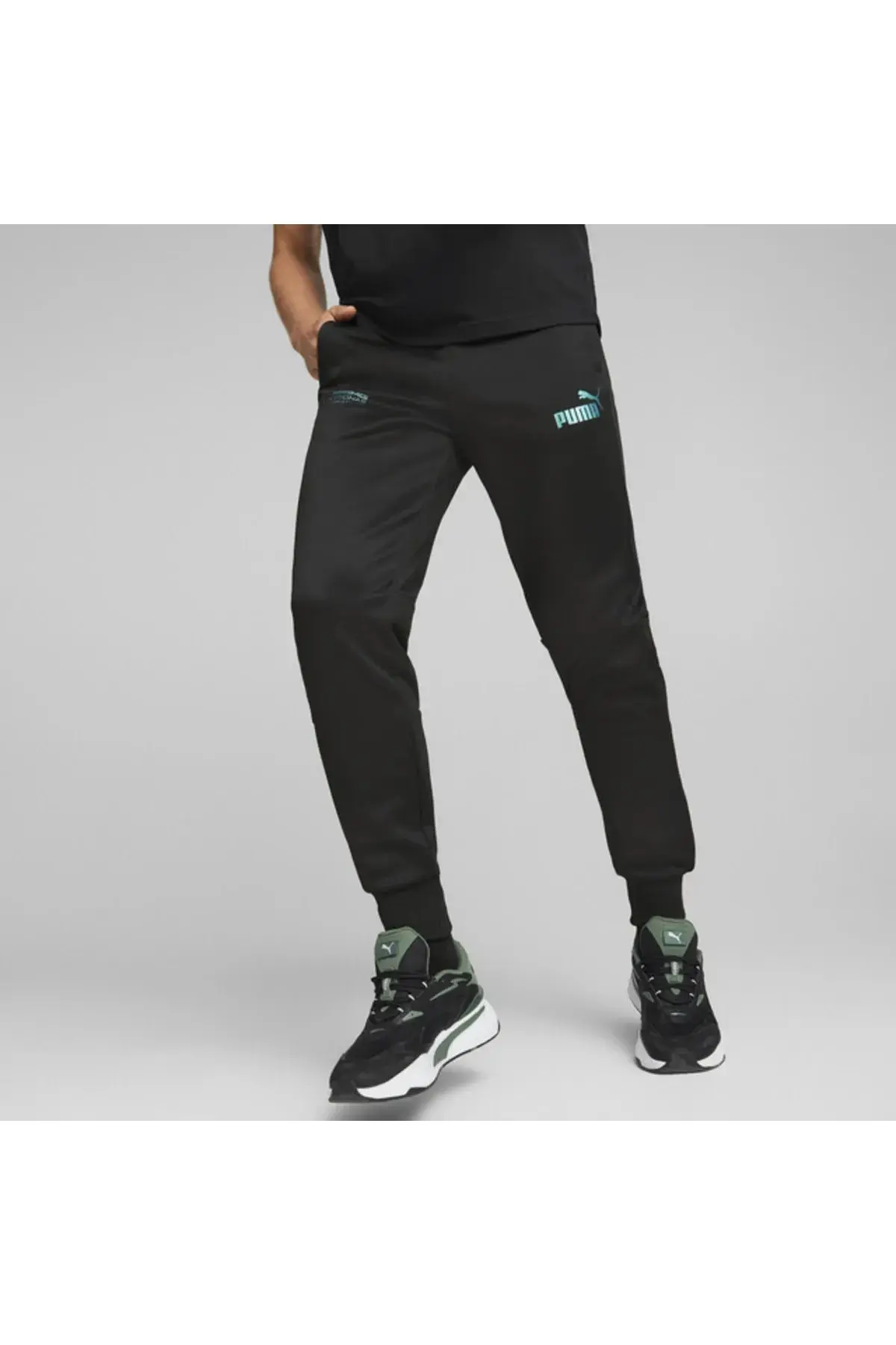 Puma Mapf1 Metal Energy Pants Siyah Erkek Eşofman Altı