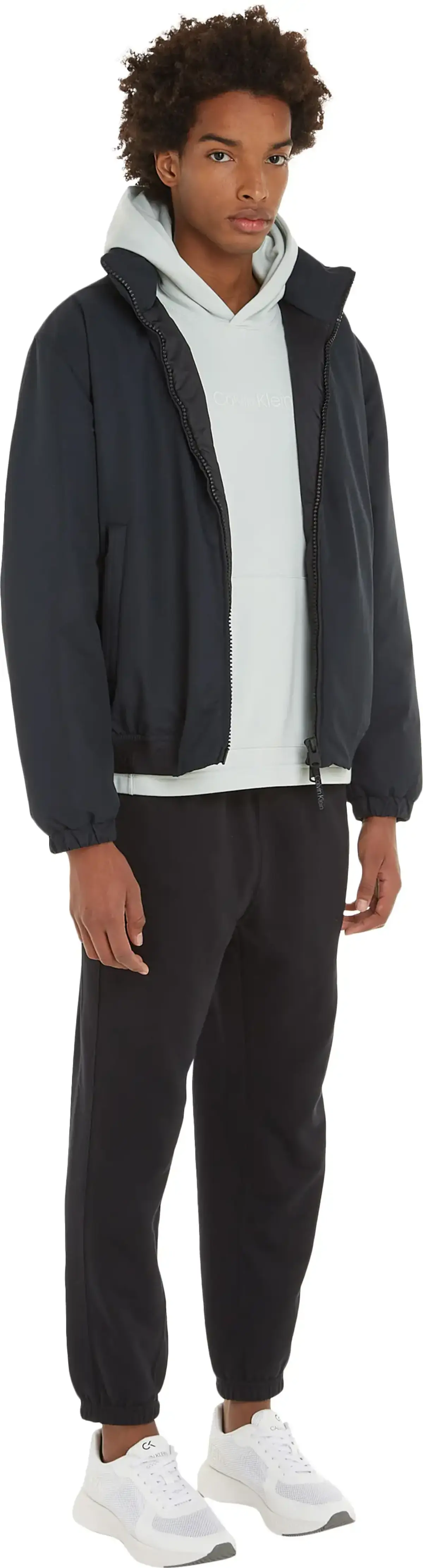 Calvin Klein PW - Knit Pant Erkek Siyah Eşofman Altı