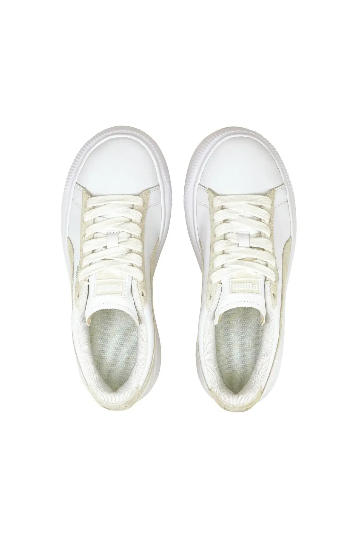 Puma Suede Mayu Mix Wn S Beyaz-Gri Kadın Günlük Spor Ayakkabı