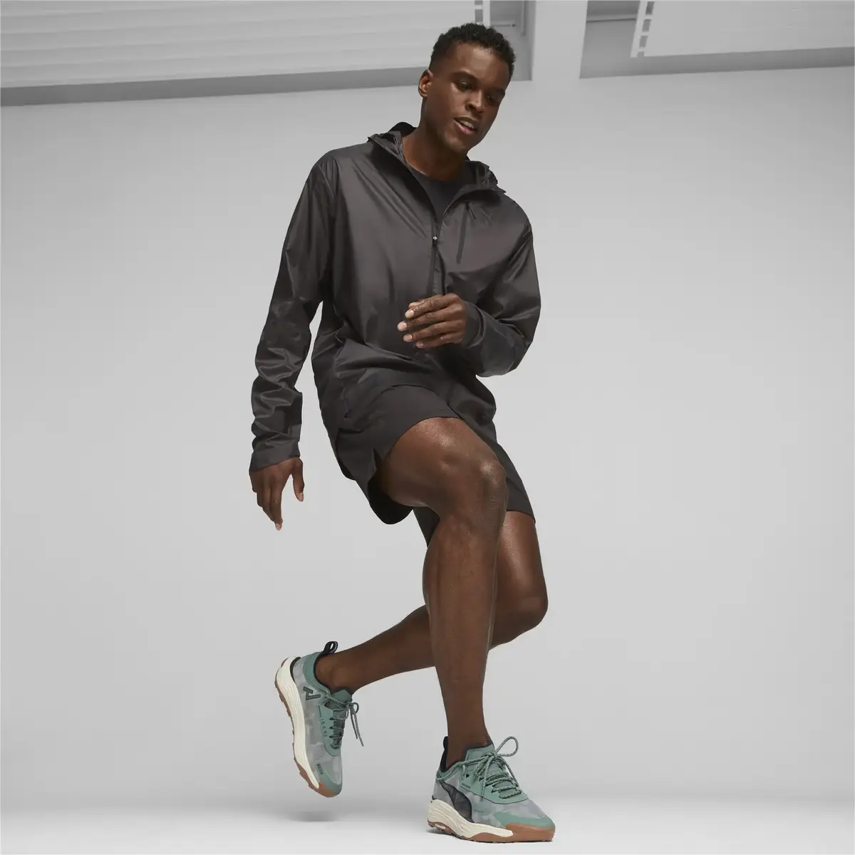 Puma Voyage Nitro 3 Yeşil Erkek Koşu Ayakkabısı