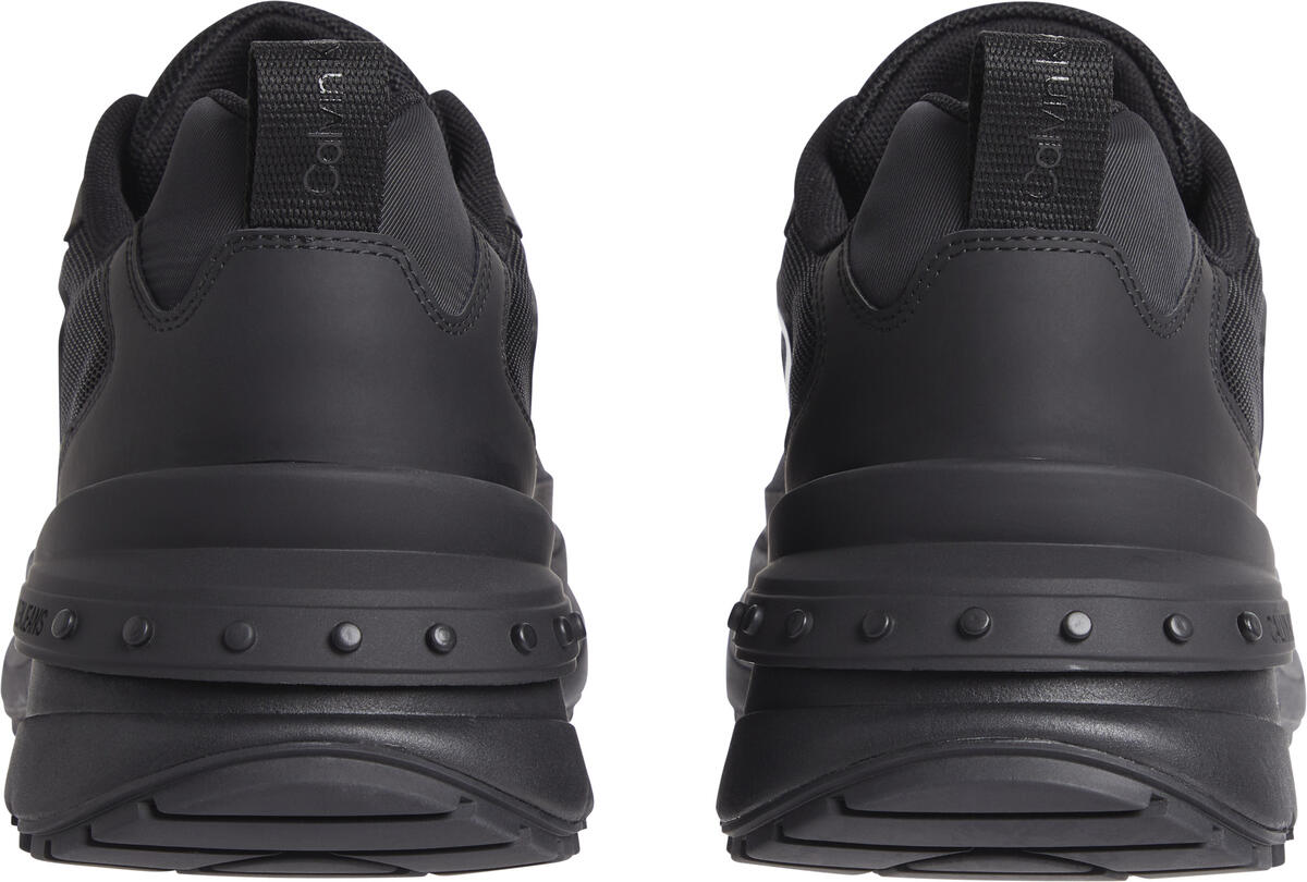 Calvin Klein CHUNKY RUNNER LOW LA Erkek Siyah Günlük Spor Ayakkabı