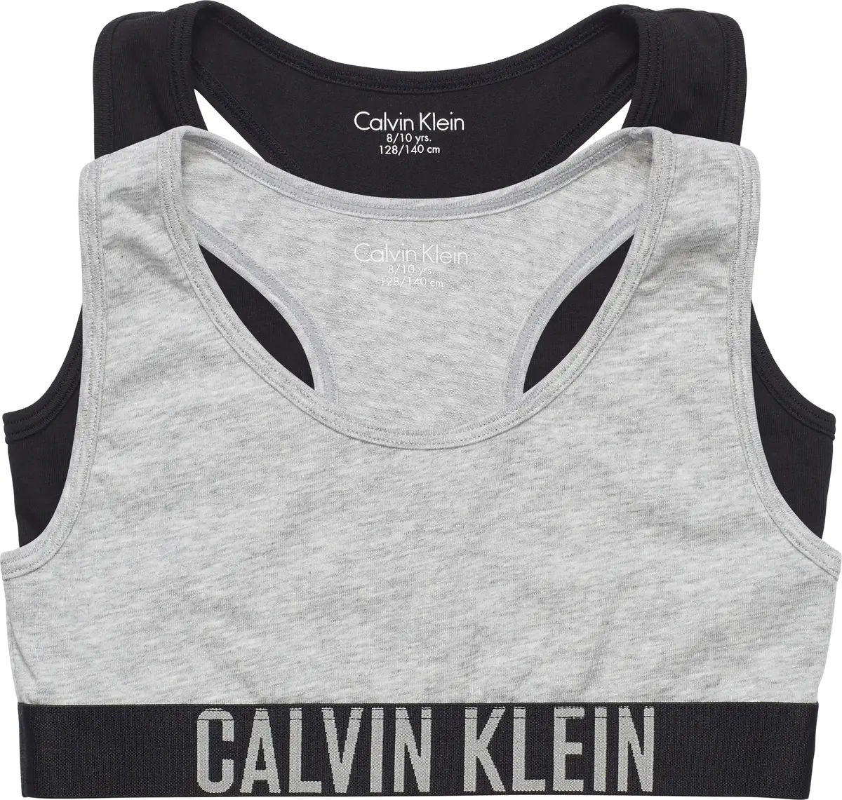 Calvin Klein 2 PACK BRALETTE Kadın Siyah Bralet