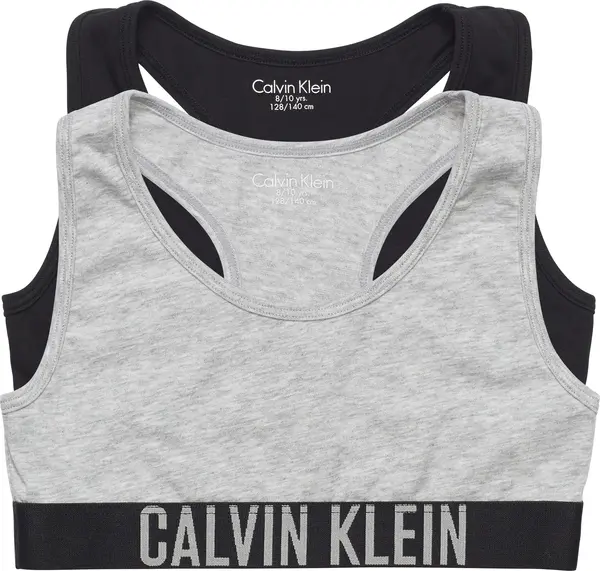 Calvin Klein 2 PACK BRALETTE Kadın Siyah Bralet