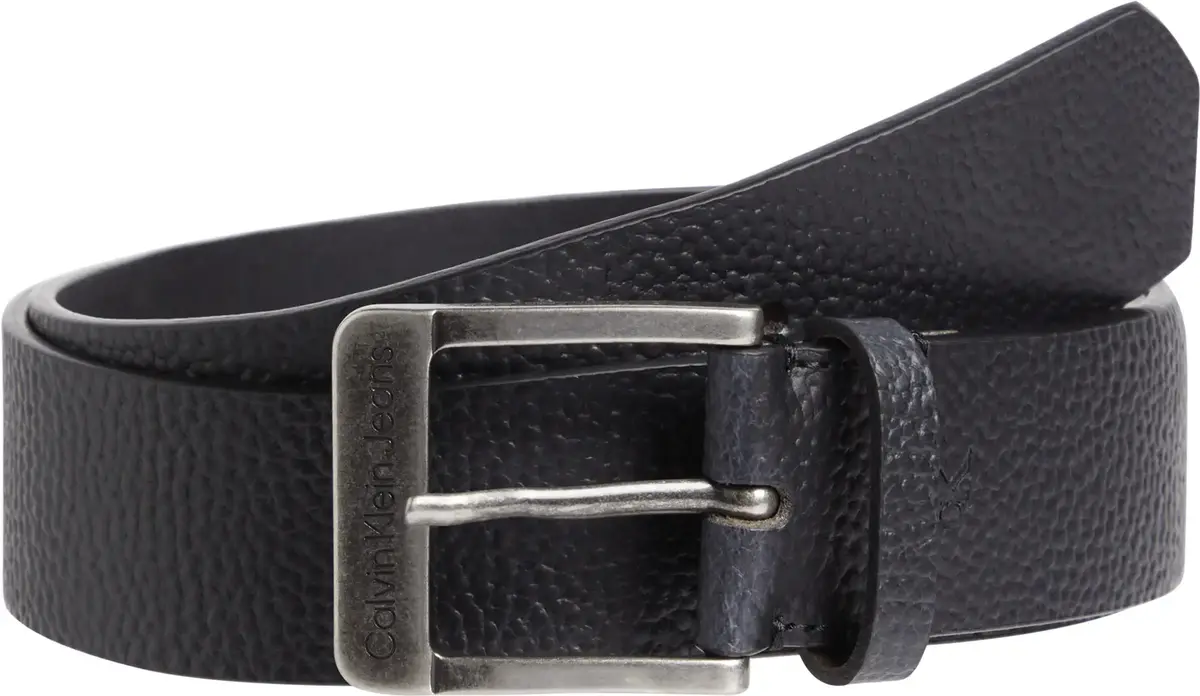 Calvin Klein CLASSIC NOS LTHR BEL, BEH Siyah Erkek Kemer