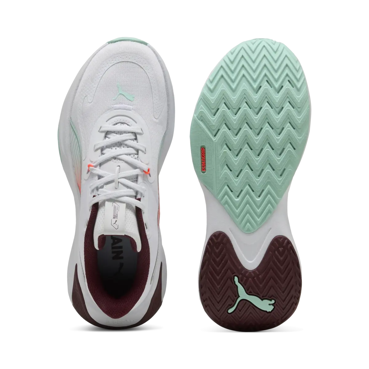 Puma PWR Hybrid TR Wns Beyaz Kadın Yürüyüş ve Koşu Ayakkabısı