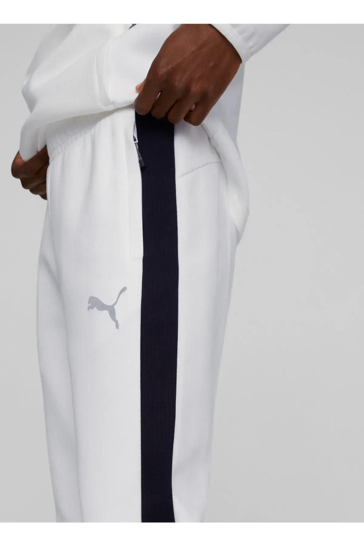 Puma Evostripe Pants Beyaz Erkek Eşofman Altı