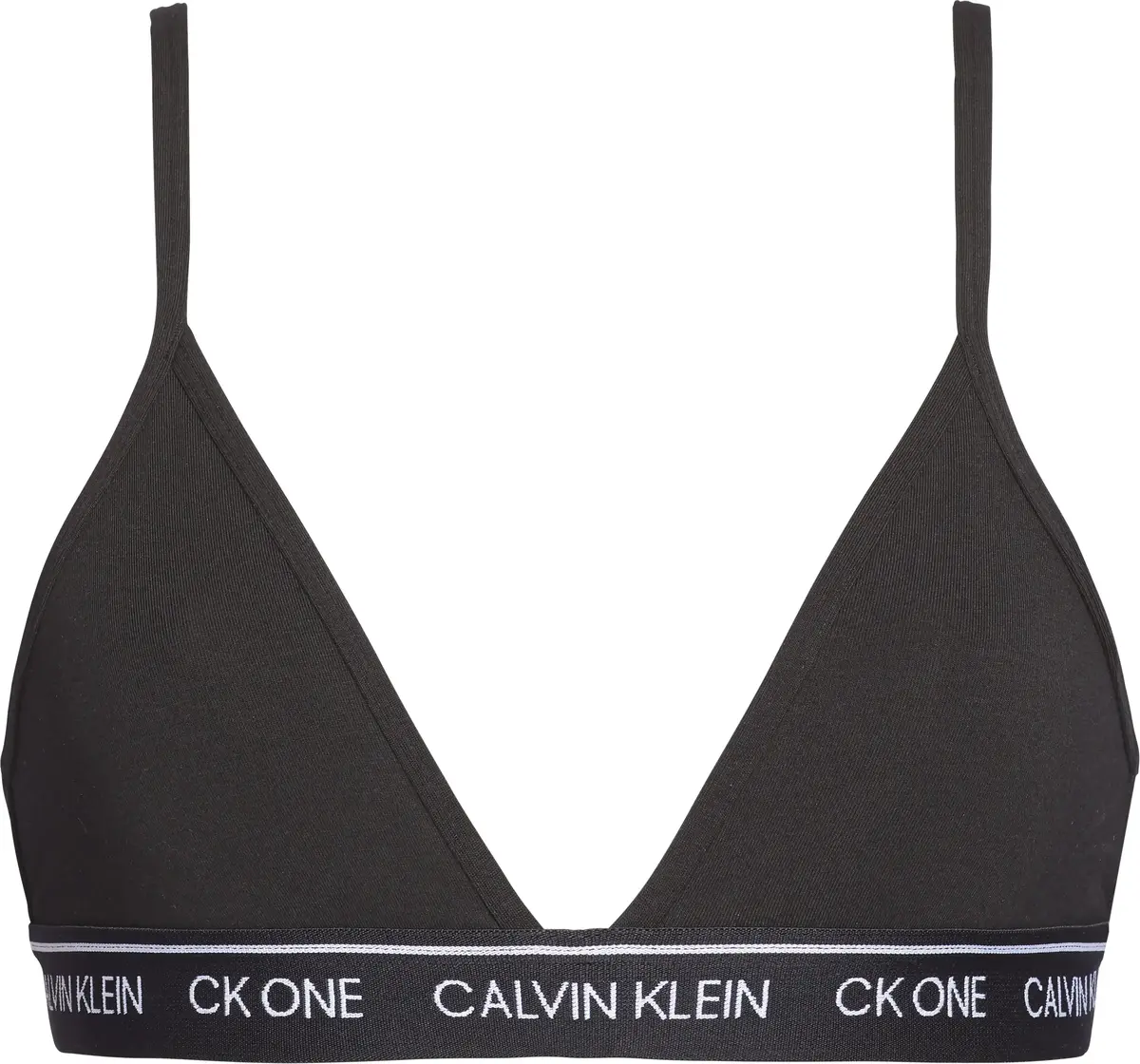 Calvin Klein UNLINED TRIANGLE Kadın Siyah Sütyen