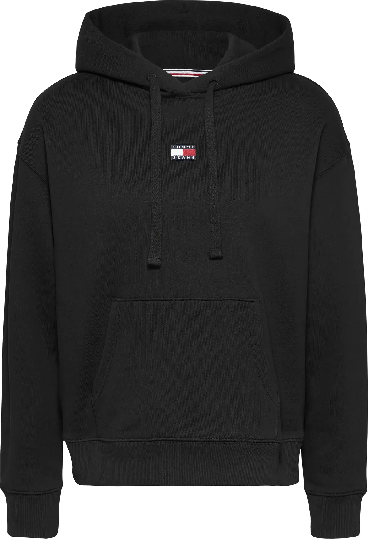Tommy Hilfiger TJW BXY BADGE HOODIE Kadın Siyah Sweatshirt
