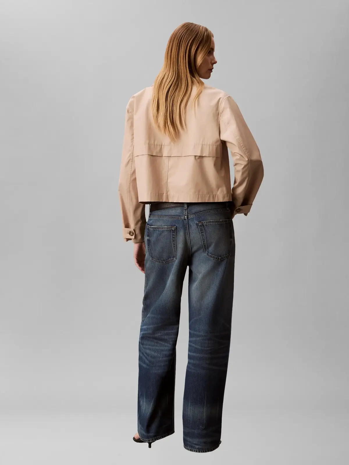 SHORT COTTON TRENCH, PF0