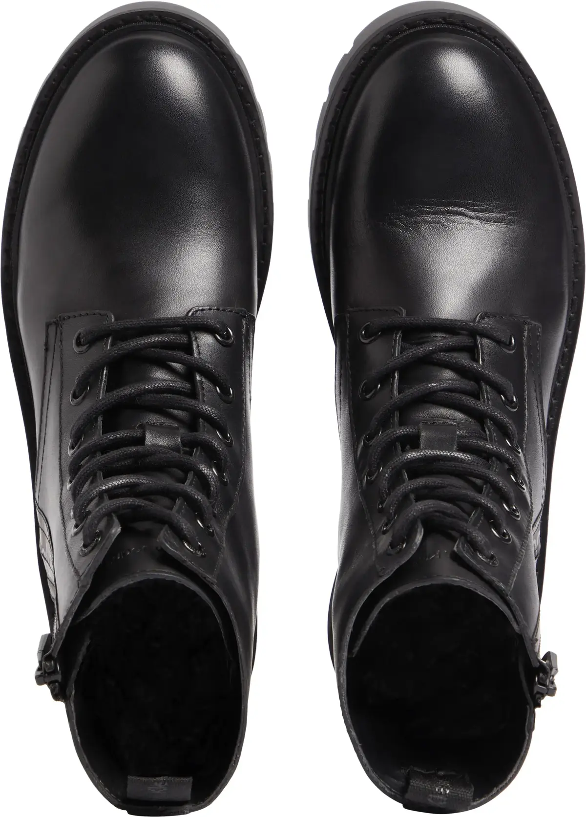 Calvin Klein COMBAT BOOT MID ZIP Kadın Siyah Bot