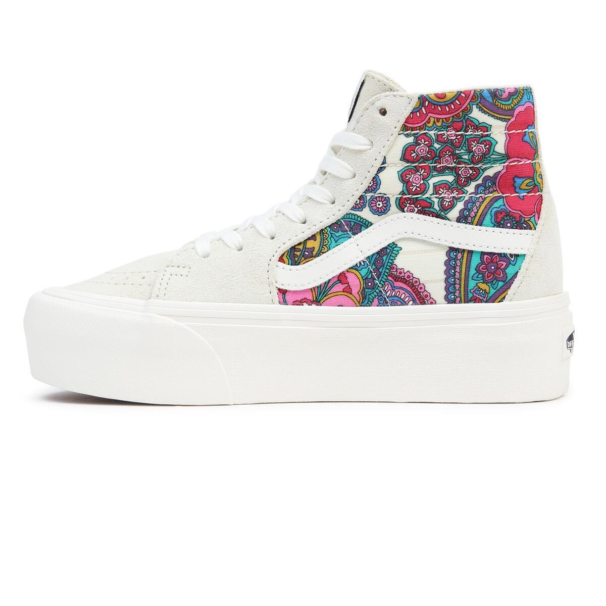 Vans UA SK8-Hi Tapered Stackform Beyaz Unisex Bilekli Günlük Spor Ayakkabı